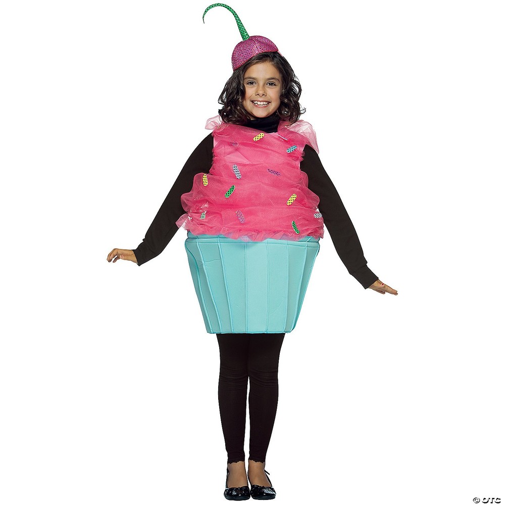 Rasta Imposta Cupcake Costume, 7-10 Years