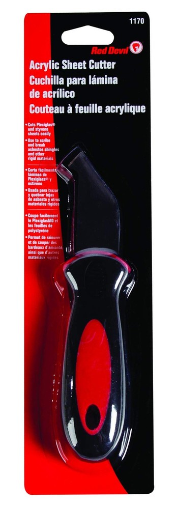 Red Devil 1170 PLEXIGLASS Scoring Tool 1 Pack,