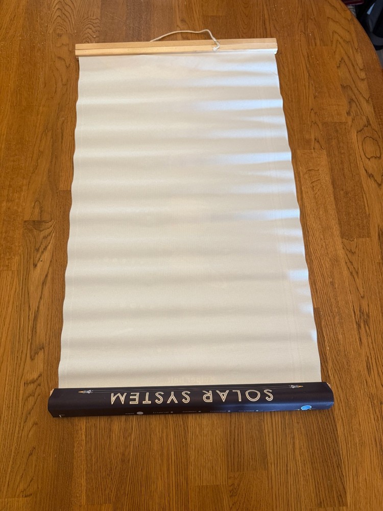 Solar system chart for kids