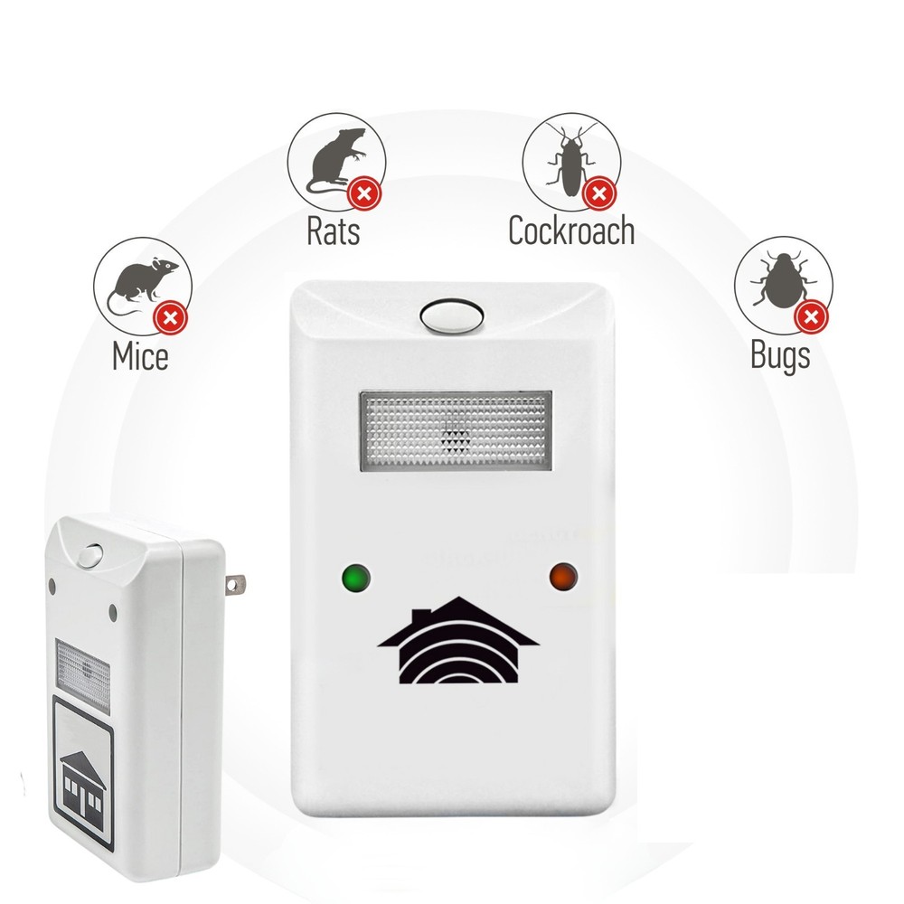 Riddex Plus Digital Pest Repeller Electromagnetic Rodent Cockroach Spider Repell