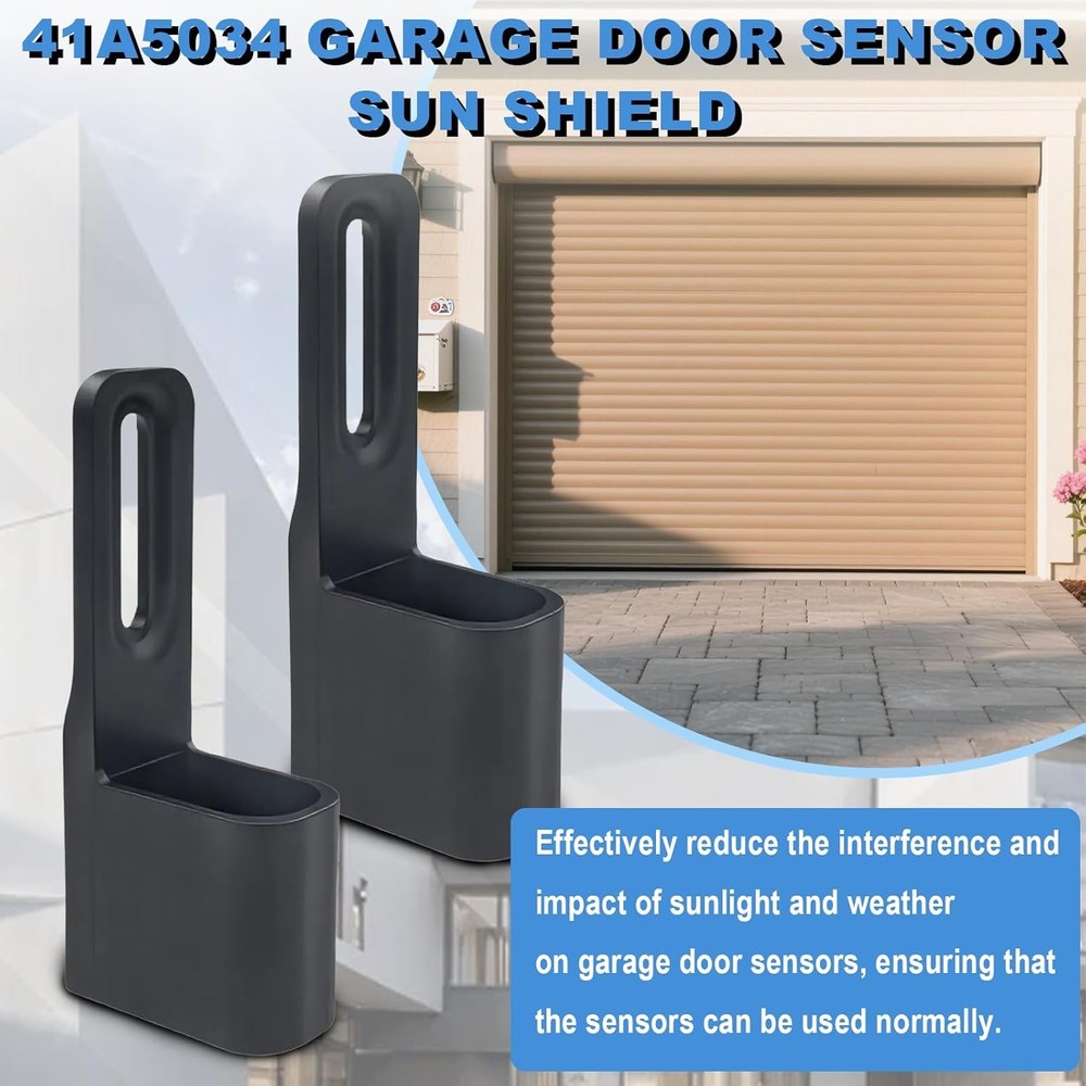 2-Pack Garage Door Sensor Sun Shield Protector for LiftMaster Chamberlain