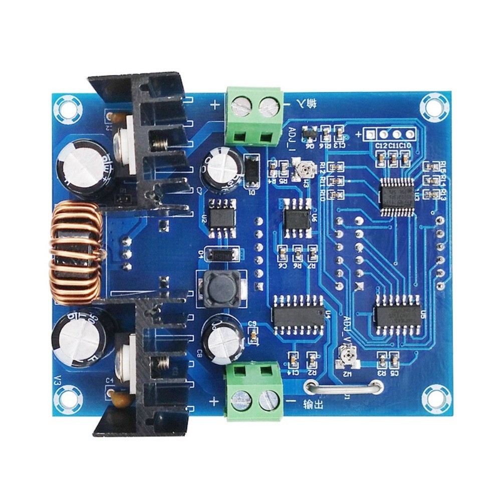 Digital Voltage Regulator Module for DC Power with Accurate Current Display