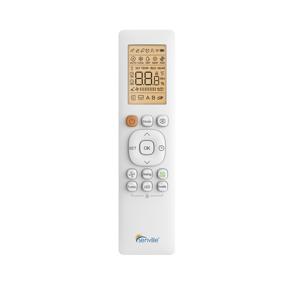 36000 BTU Dual Zone Ductless Mini Split Air Conditioner - Ceiling Cassette