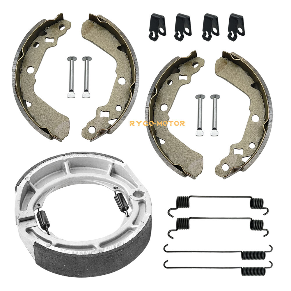 Front & Rear Brake Shoes Kit for Suzuki King Quad 300 LTF4WDX LTF300F 1991-2001