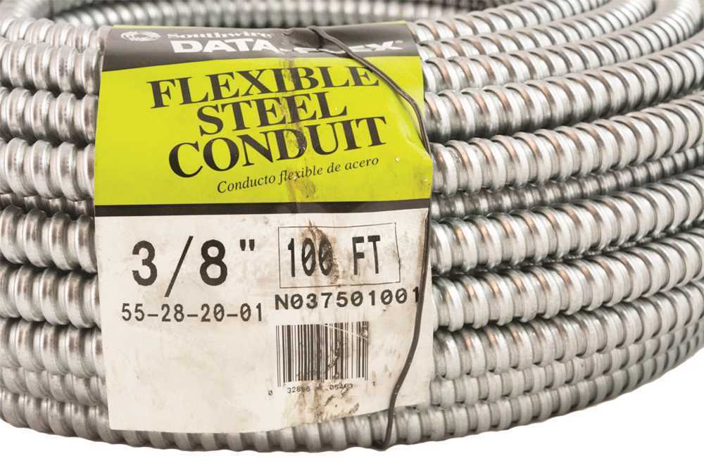 3/18 in. x 100 ft. Dataflex Flexible Metal Conduit Multi-Colored