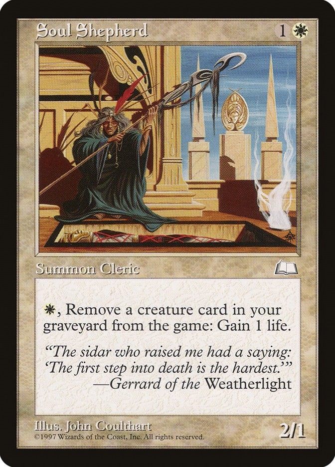 Soul Shepherd Weatherlight N/A MTG MP