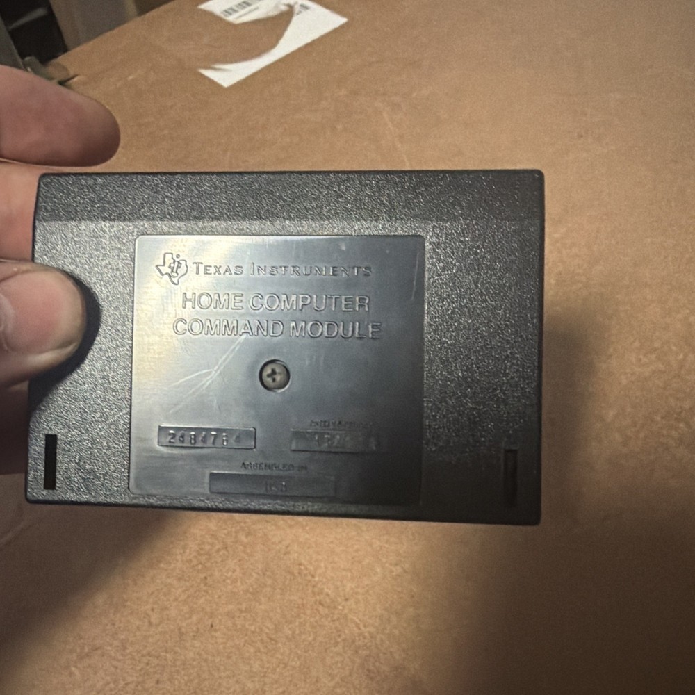 TI Texas Instruments Blackjack and Poker Solid State Cartridge Media