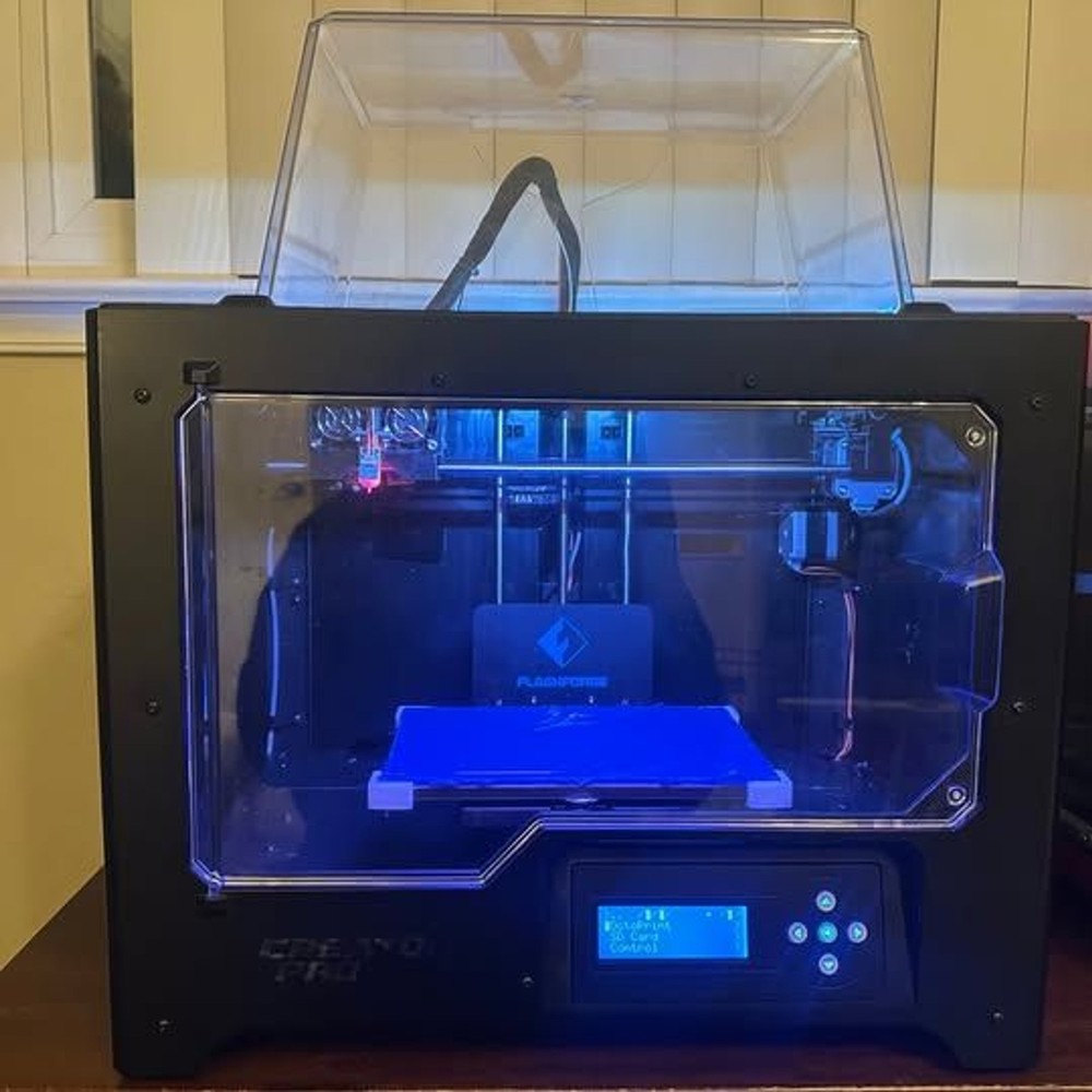 Upgraded Flashforge Creator Pro - Klipper/Pi-Powered - Ready for ASA/Nylon