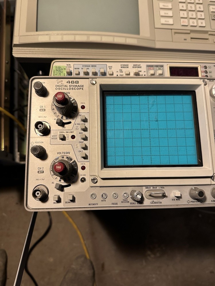 Eight Electronic Engineering Testing Devices, HP, Tektronix, Kepco, Agilent