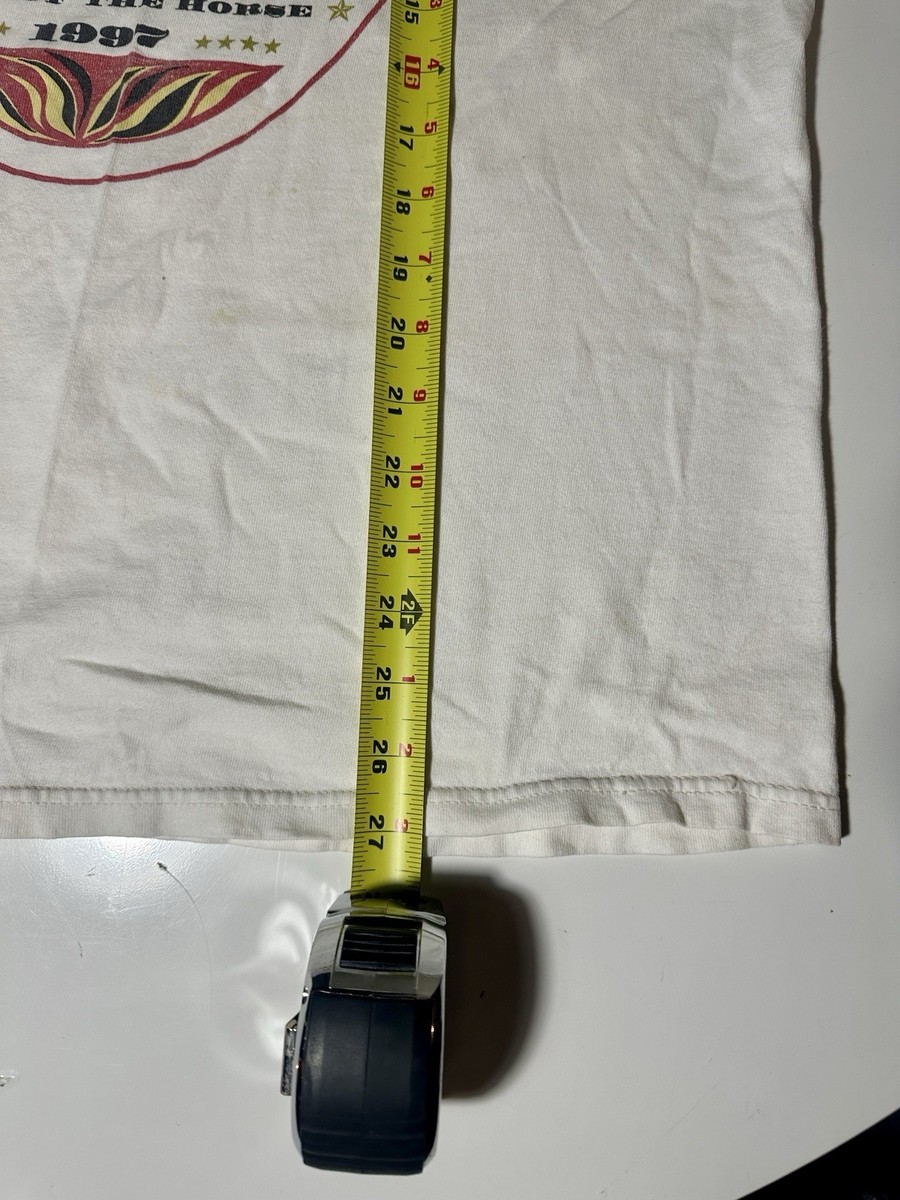 Vintage 1997 Neil Young And Crazy Horse Concert Medium T-Shirt Year Of The Horse