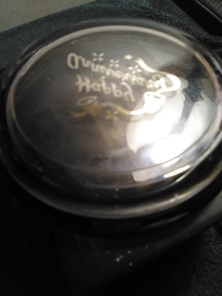 Depression Glass Coaster Very Old