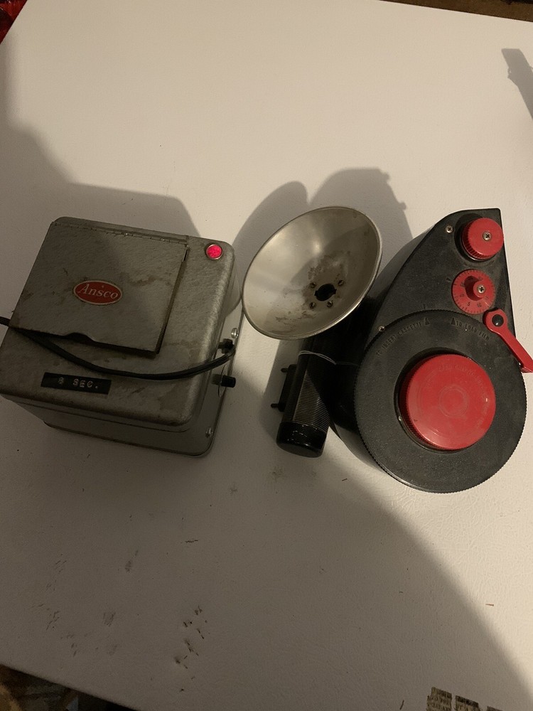 vintage camera accessories lot
