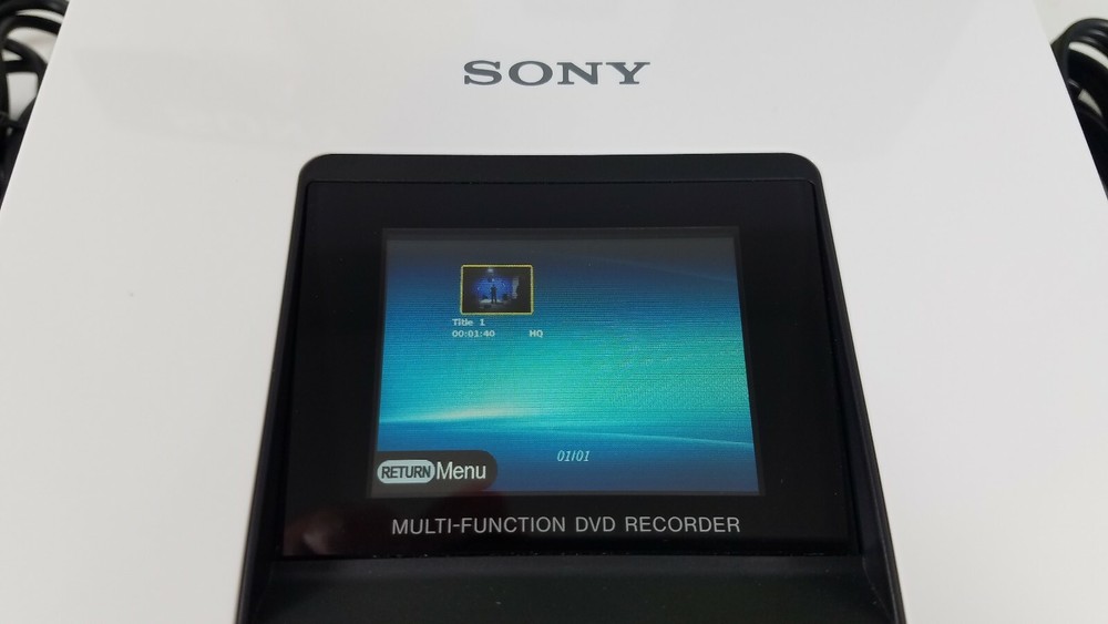 Sony DVD Recorder VRD-MC5 Multi-Function Bundle DVD-R Tested - Region Free✅