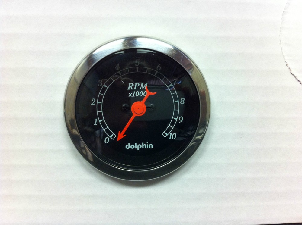 2 1/16 TACHOMETER BLACK