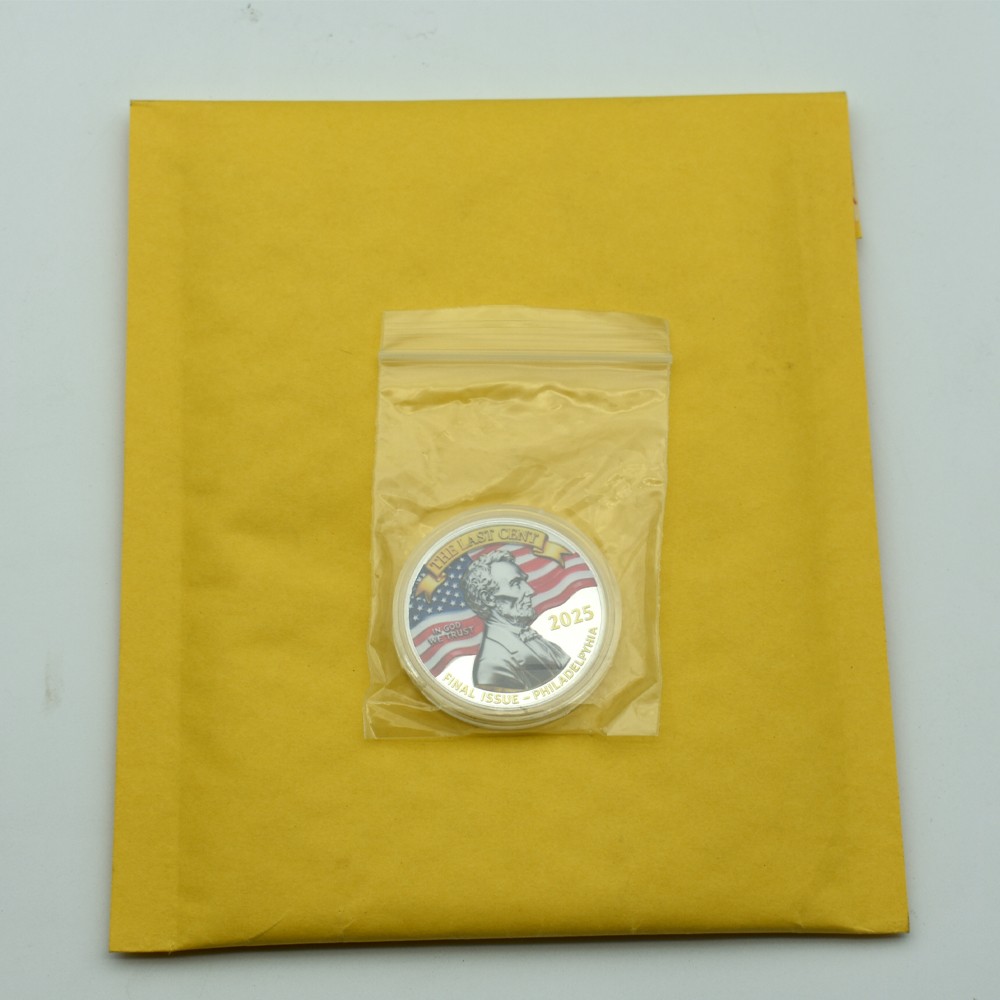 The Last U.S. One Cent Commemorative Coin - 2025 Final Penny Tribute Medal