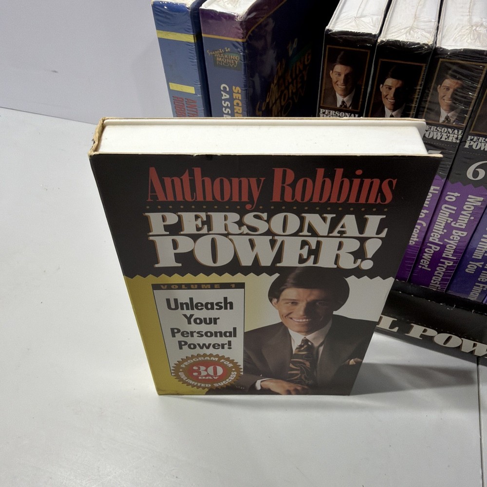 Anthony Robbins Personal Power 30 Day Program Cassetts Set Missing Disc 2!