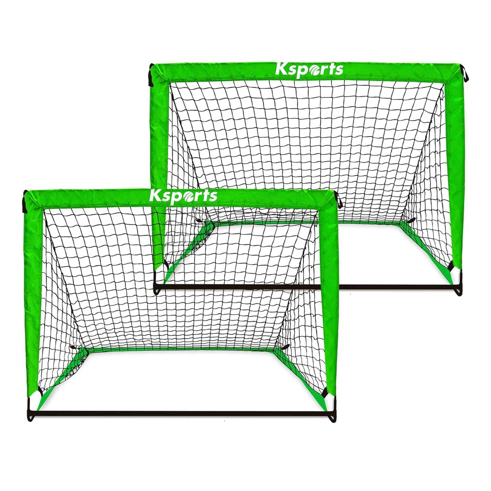 Ksports Squad Outdoor Portable Soccer Goal Set Kids Training Equipment, 4 x 3'