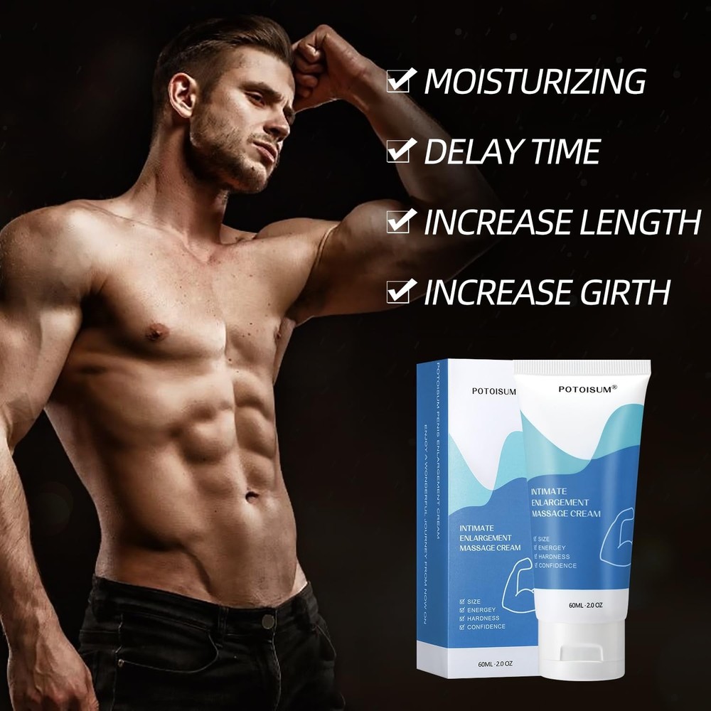 Male Growth & Moisturizing Cream - Complete Enhancement Solution