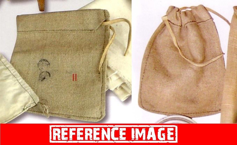 Medium flax linen ration bag, Red Army WW2. Reproduction