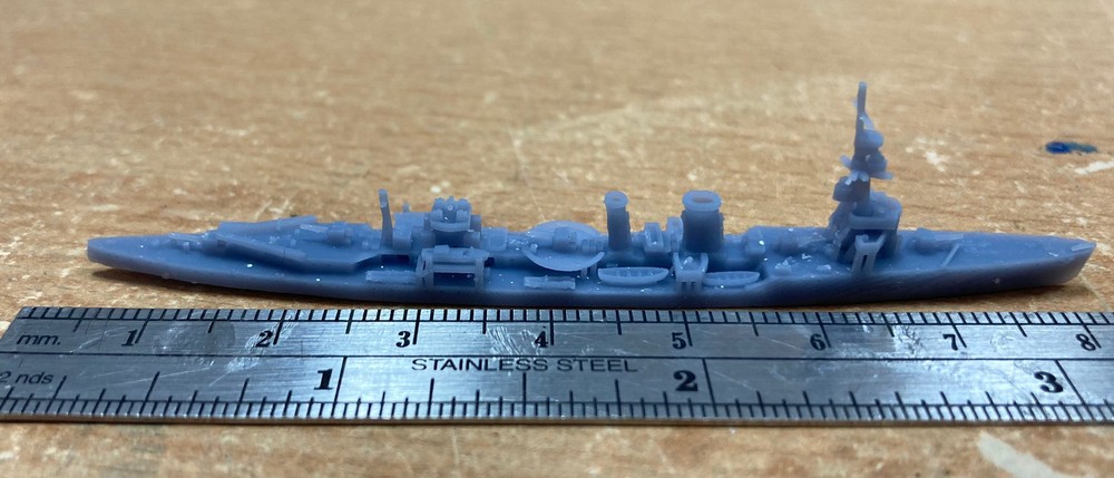 1:700 Caledon Class Cruisers pre-1943