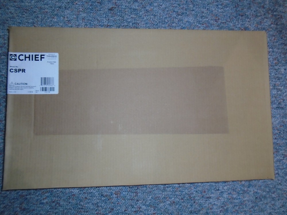 Chief CSPR Flat Panel Display Wall Mount Component Storage Panel *NEW*