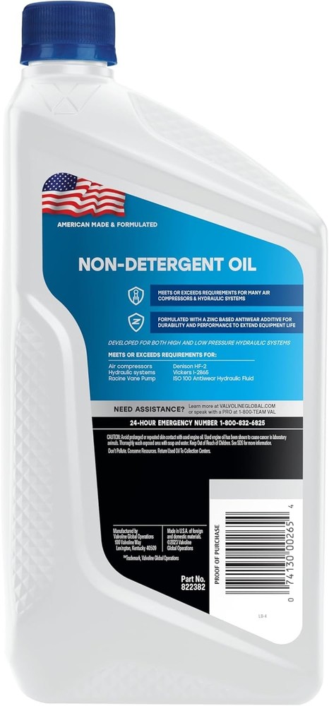 Non-Detergent 30 Oil 1 QT