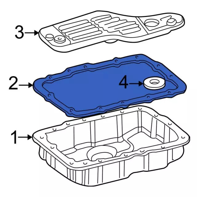 Genuine Ford Gasket BL3Z-7A191-C