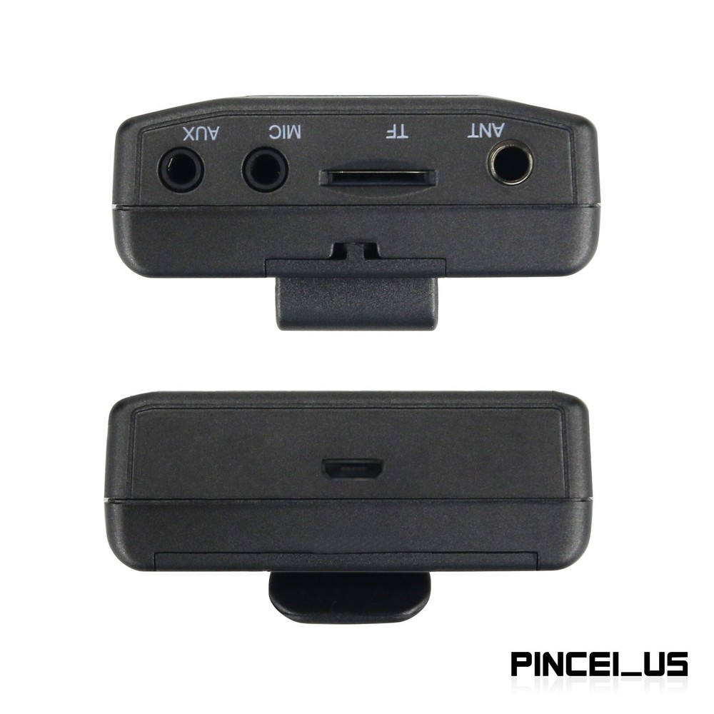 HRD-831 FM Transmitter Broadcast w/ Mic 500M Transmitting Support TF Card Micro