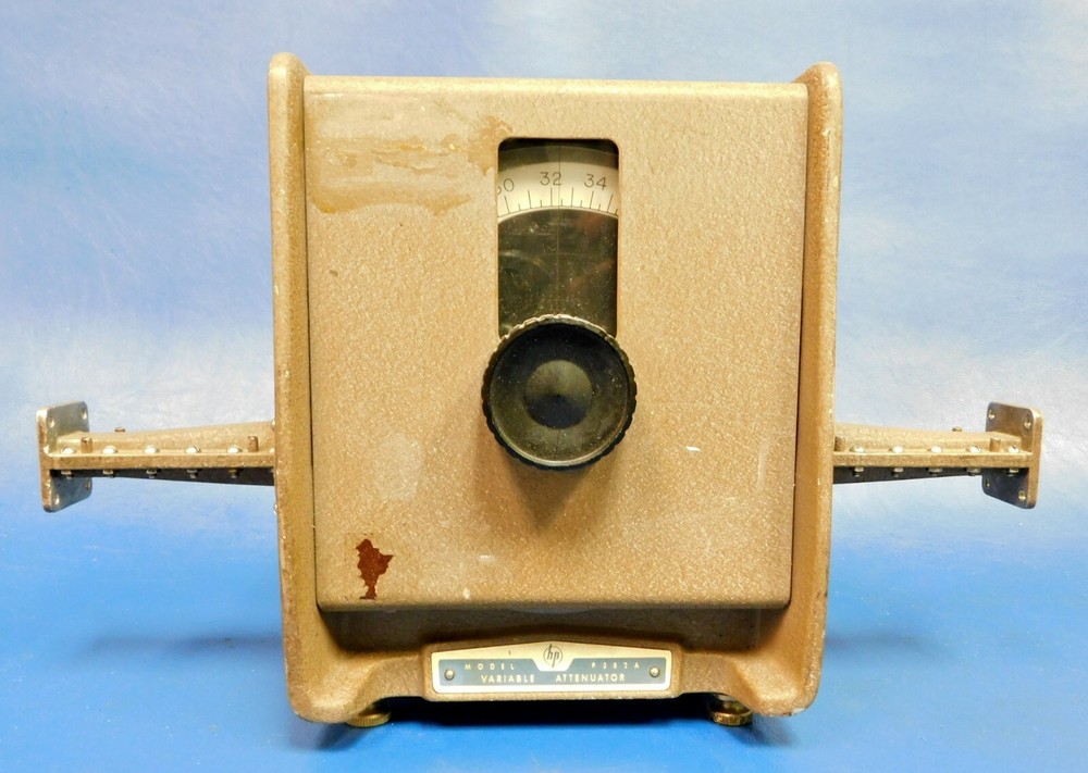Agilent HP Keysight P382A Waveguide Variable Attenuator 18 GHz Untested