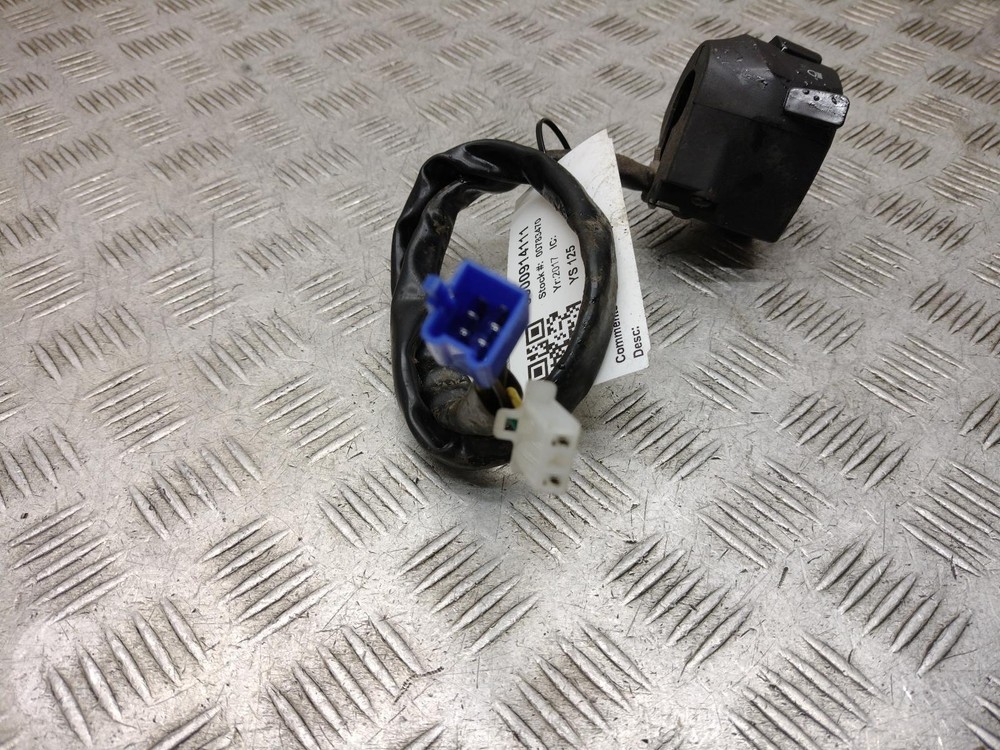 2017 YAMAHA YS 125 Left Hand Switch Gear