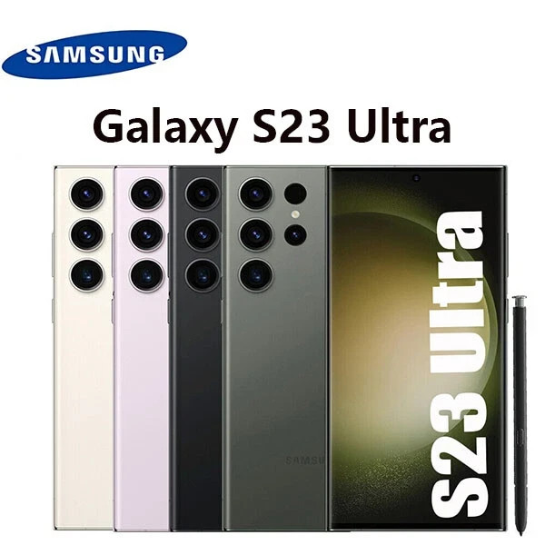 New Samsung Galaxy S23 Ultra 5G 256GB 512GB SM-S918U All Color Unlocked GSM+CDMA
