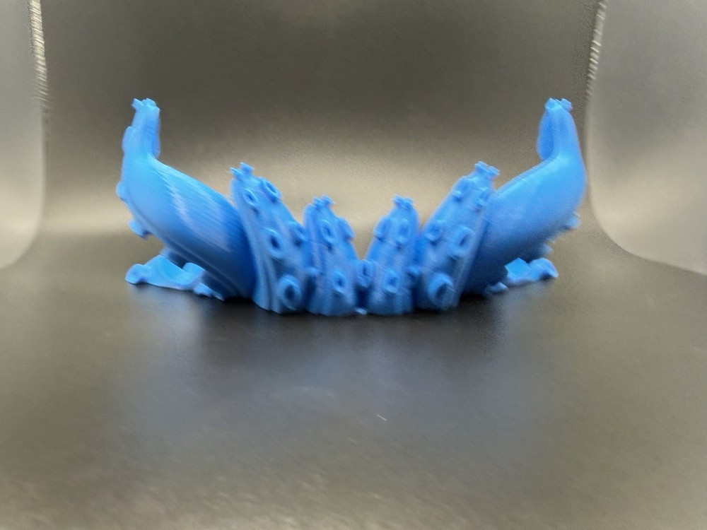 Blue Octopus Tentacle Controller Stand for Microsoft Xbox One, Clips On