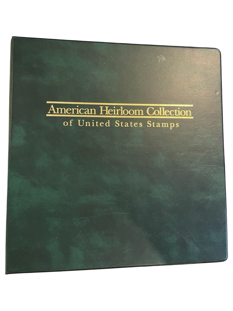 Vintage Mystic American Heirloom Collection 1998 Supplement Pages  +Green Binder