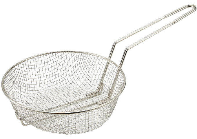 Winco MSB-08M, 8-Inch Medium Mesh Culinary Basket