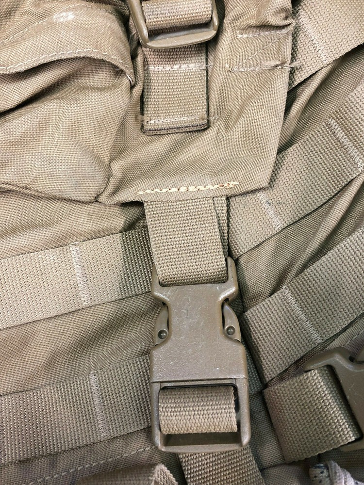 USMC FILBE Coyote complete Main Back Pack rucksack field pack + side PouchesNice