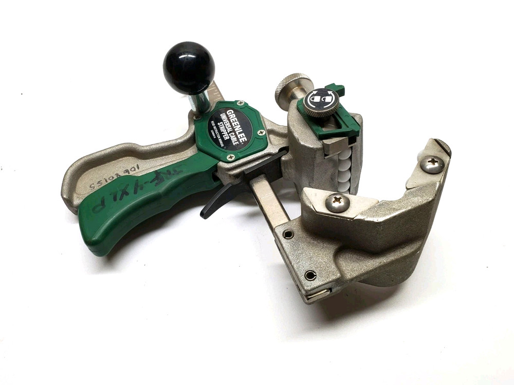 Greenlee JRF-4XLP Universal Cable Cutter/Stripper Excellent Condition
