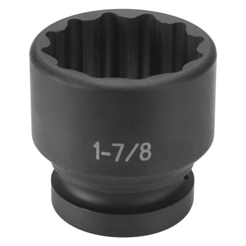 Grey Pneumatic 1" Drive 2" 12-Point Standard Impact Socket (4264R)