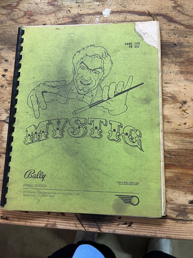 Mystic Pinball Manual