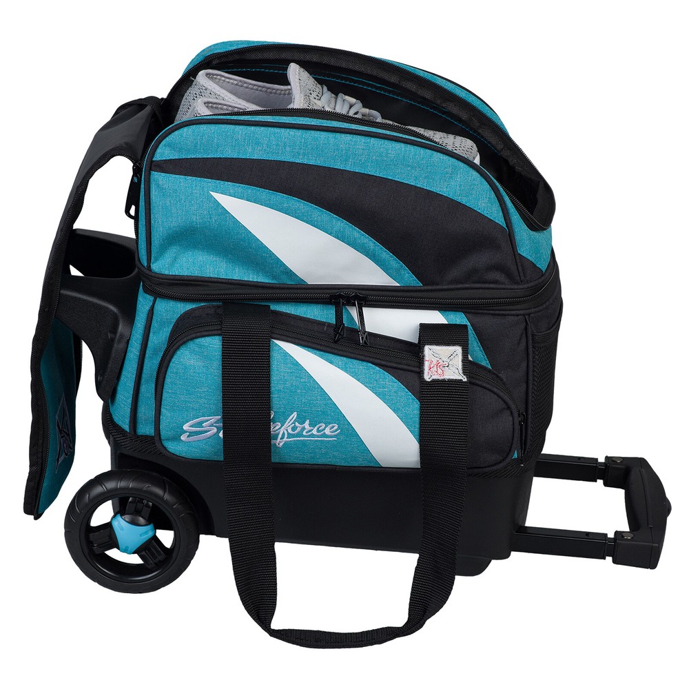 KR Strikeforce Cruiser Teal 1 Ball Roller Bowling Bag