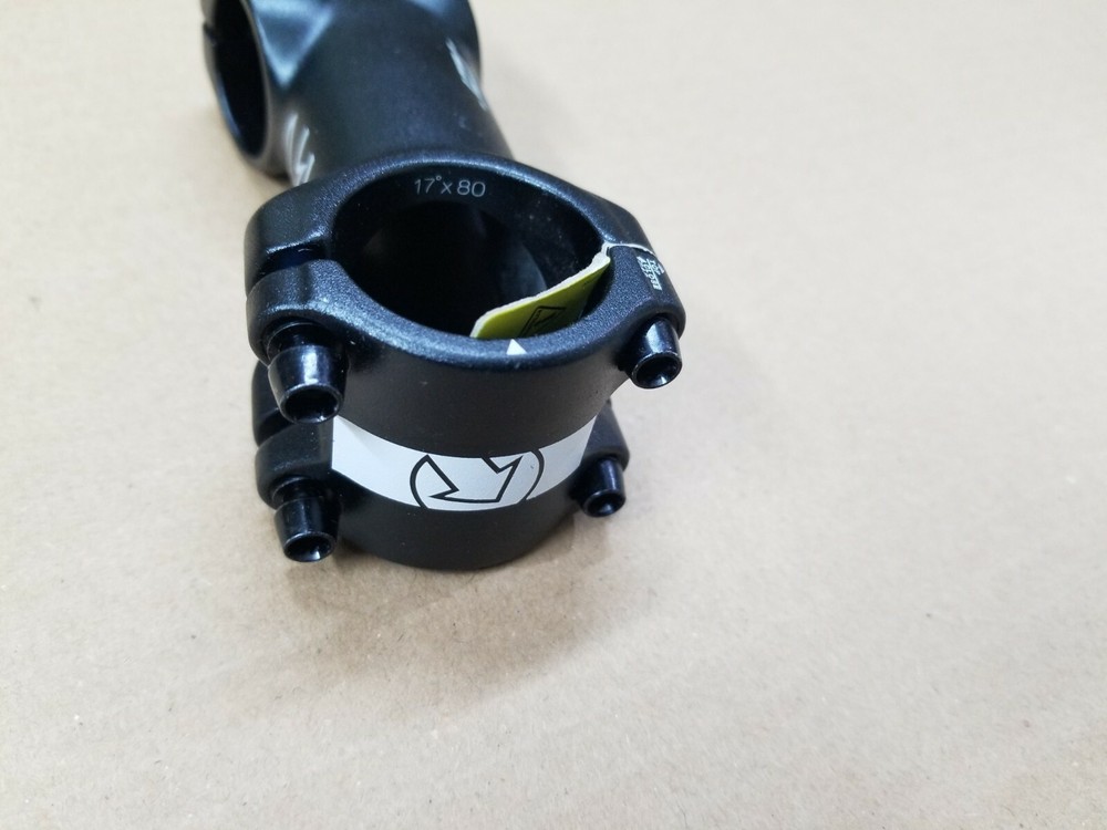 PRO LT Alloy Stem 80x31.8 mm + -17 °