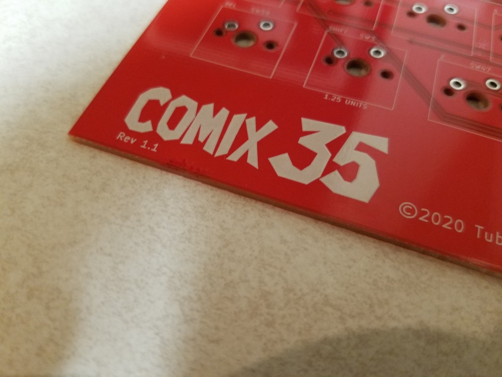 COMIX-35, COMX-35 Home Computer Clone, Cosmetic Damage, Read Desc., PCB ONLY