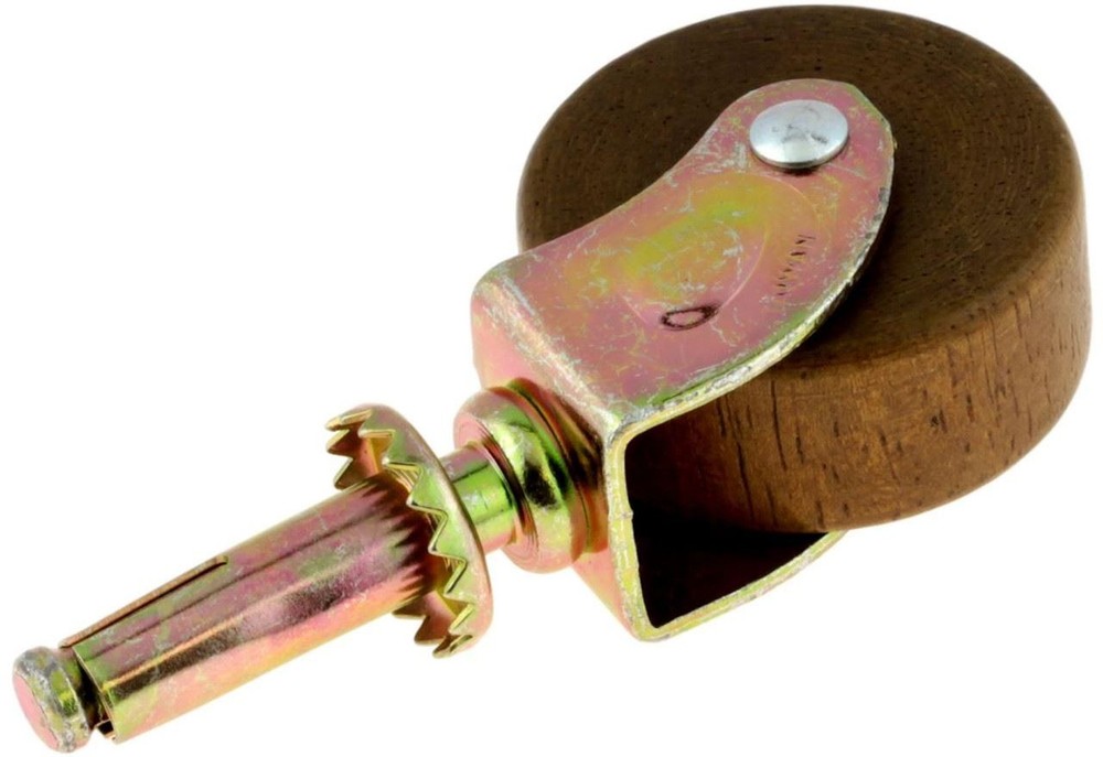 Solid Wooden Caster 1-1/2" (40 mm)