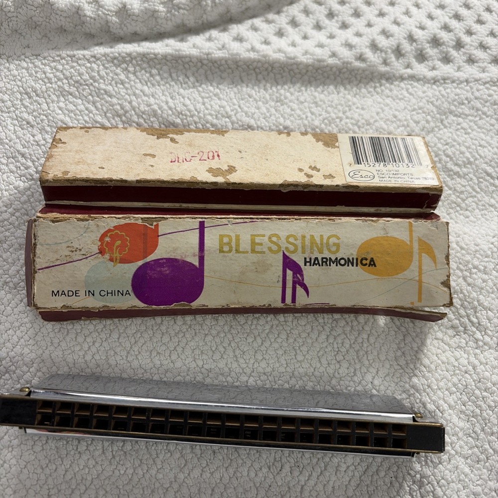 VTG Blessings Harmonica in Original Box