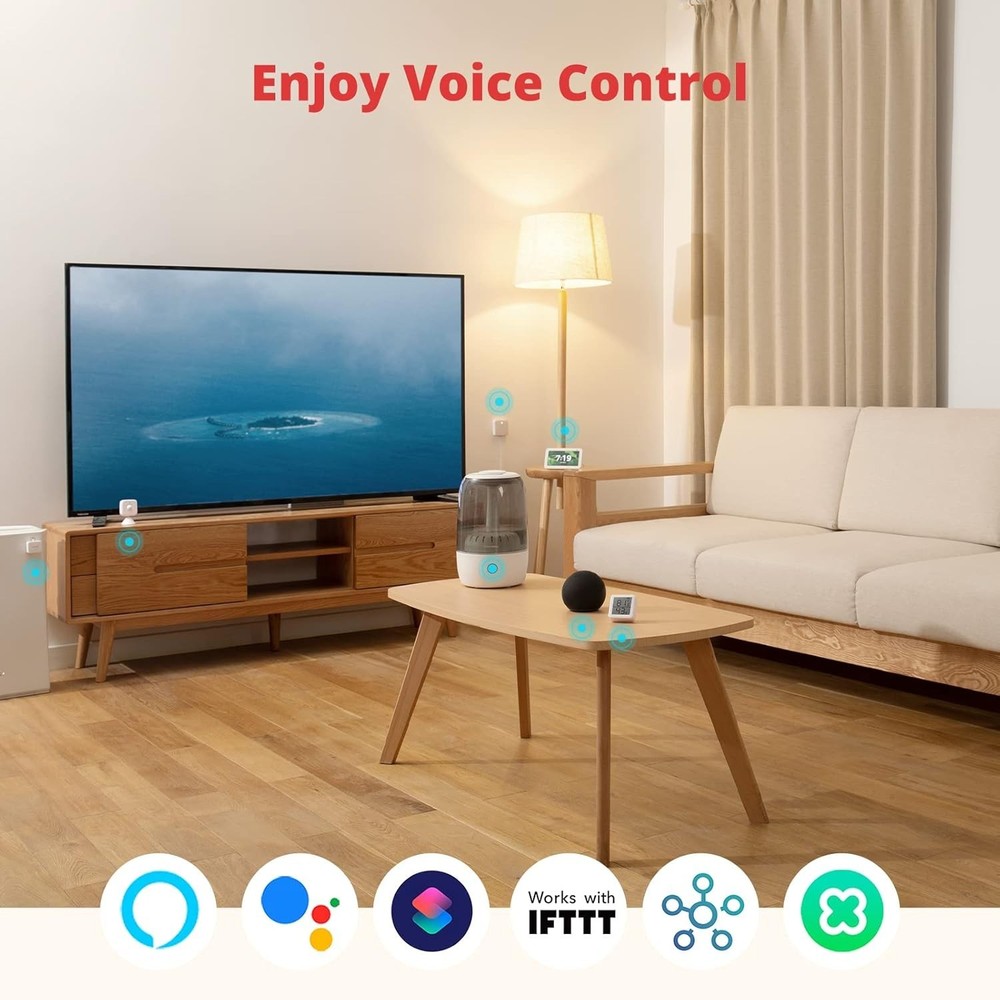 SwitchBot Hub Mini Smart Remote - IR Blaster, Link SwitchBot to Wi-Fi (Support 2
