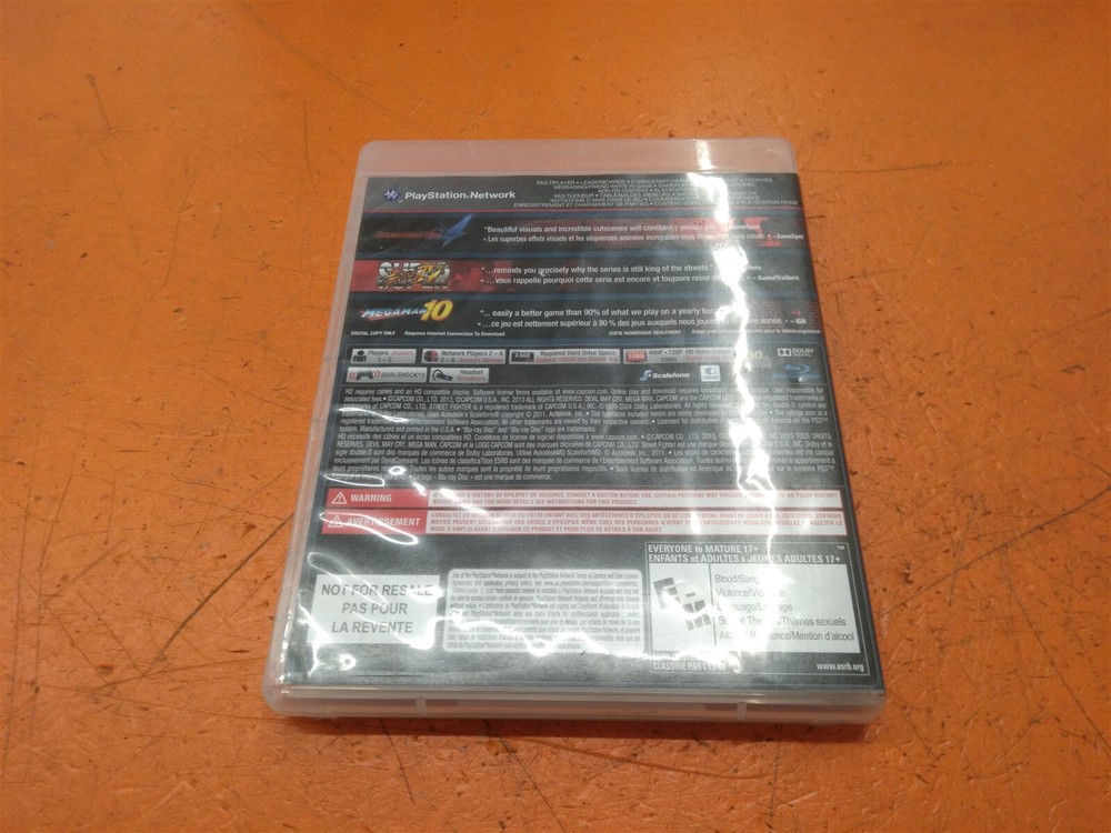 ⭐️⭐️⭐️⭐️⭐️ Capcom Essentials Sony PlayStation 3 **Empty Case**