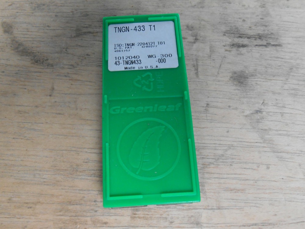 GREENLEAF TNGN-433 New Ceramic Inserts Grade T1 5pcs
