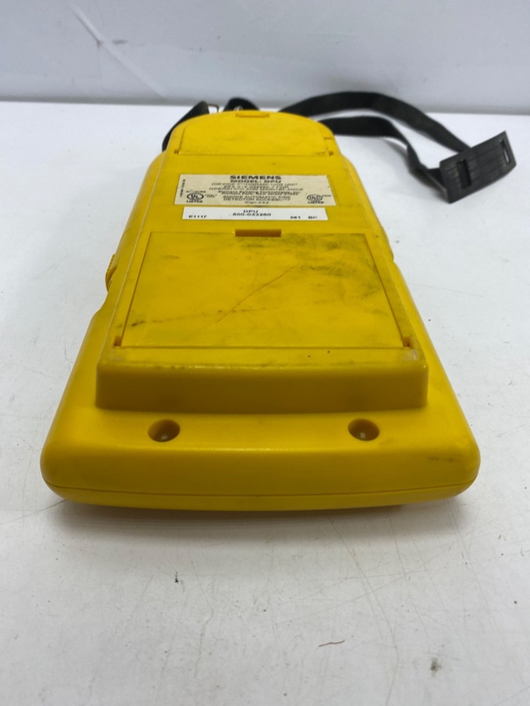 SIEMENS DPU 500-033260 DEVICE PROGRAMMING UNIT SMOKE AUTOMATIC FIRE DETECTOR