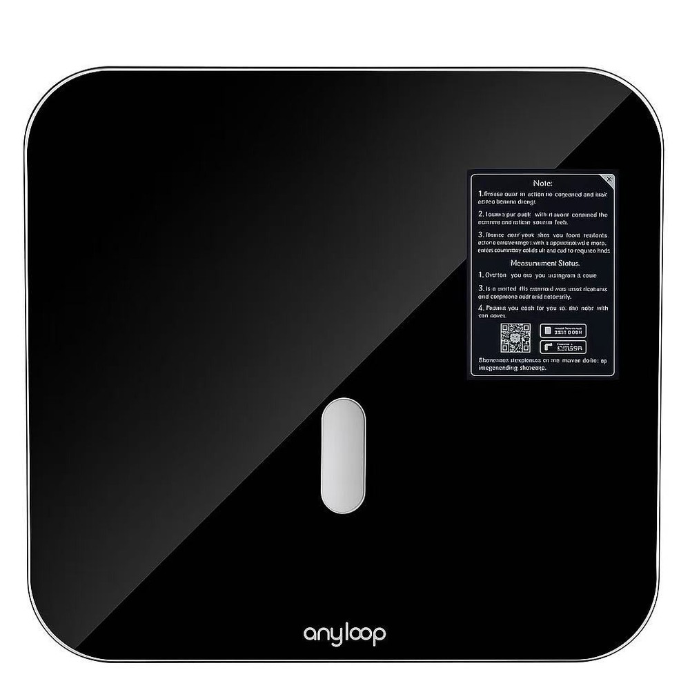 Anyloop Smart Scale Plus,whole body composition analysis,sync with fitness apps
