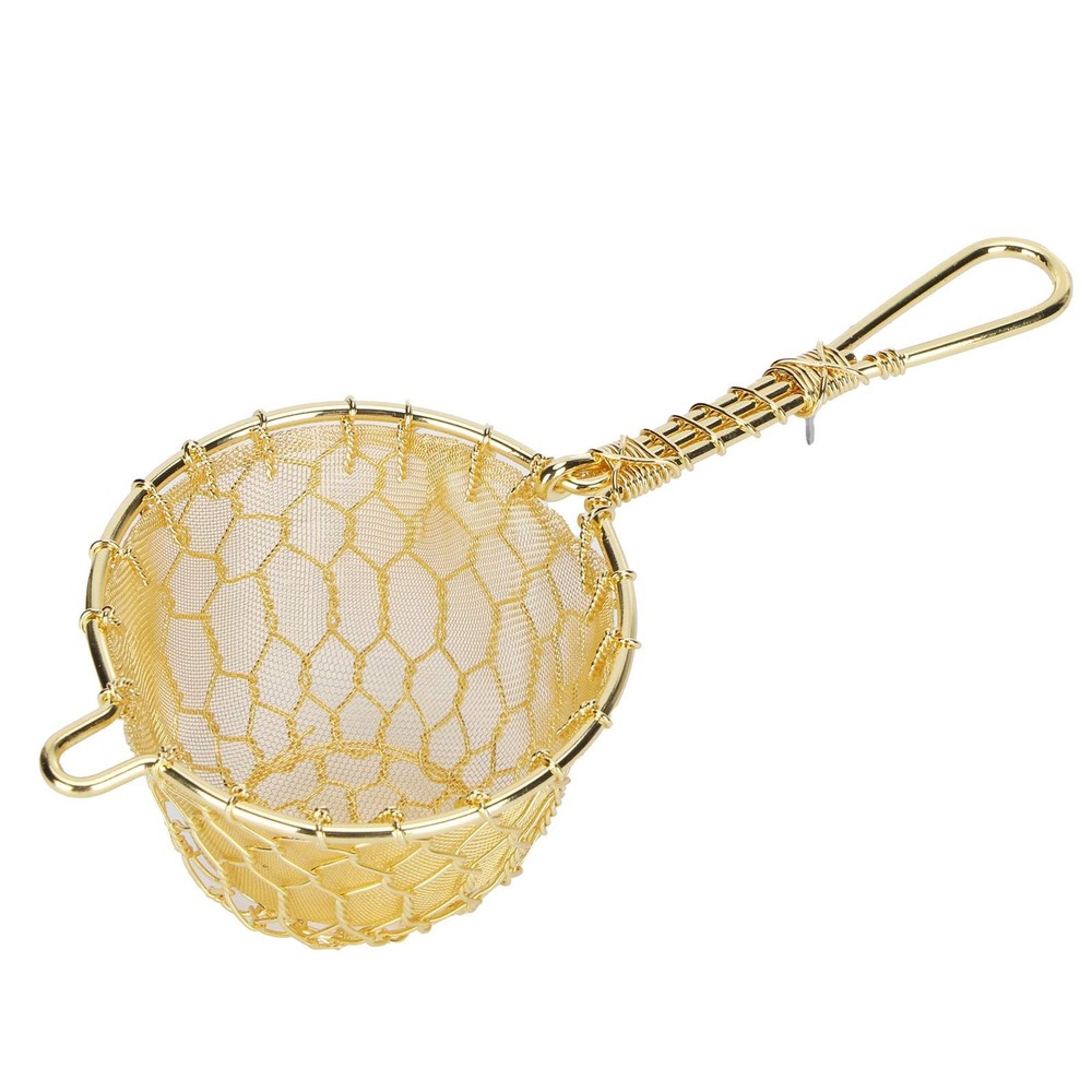 Copper Tea Infuser Strainer dense mesh Reusable Loose Leaf Teapot Filter with...