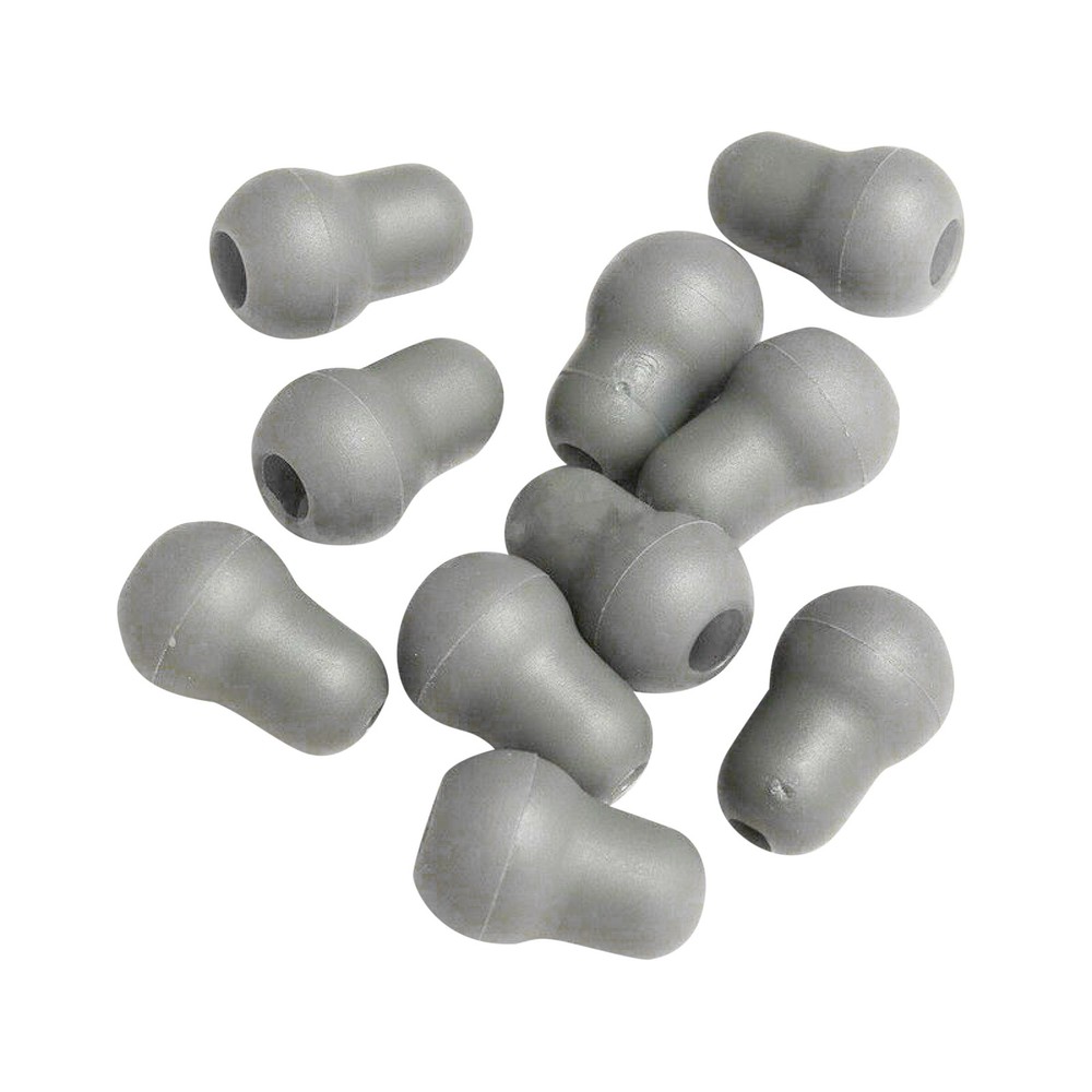 10Pcs Silicone Black Soft Eartips Earplug Earpieces For Littmann Stethoscope E